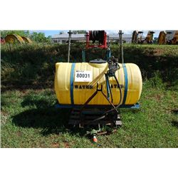 HERBICIDE TANK W/PUMP