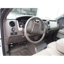 2010 FORD F150XL EXTENDED CAB PICKUP TRUCK, S/N 1FTFX1CV2AFC63317, V8 GAS , A/T, ODOMETER READING 58