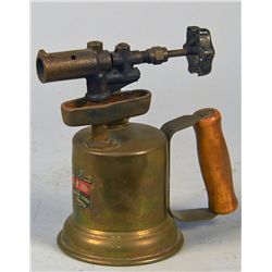 Early Coleman Hand-Held Brass Blow Torch Model 101