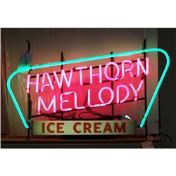 "Hawthorn Melody Ice Cream" Neon Sign