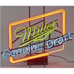 "Miller Genuine Draft" Neon Sign
