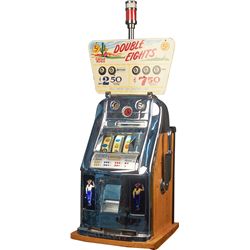 5 Cent Mills Novelty Chrome Hi-Top Light-Up Slot Machin