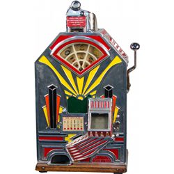 1 Cent O.D. Jennings Little Duke Jackpot Slot Machine