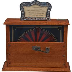 5 Cent M.O. Griswold Wheel of Fortune Trade Stimulator