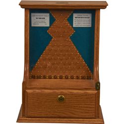 1 Cent Penny Drop Pin Field Countertop Trade Stimulator