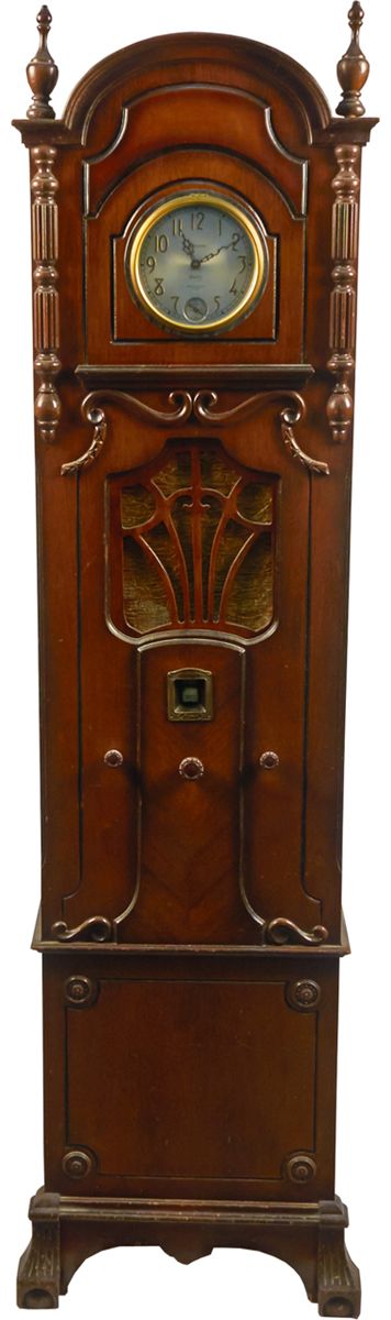 Majestic 3-Knob Grandfather Clock Radio
