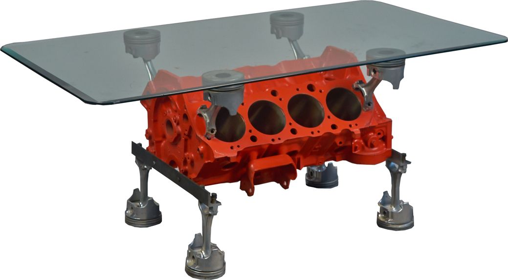 Big Block Chevy Engine Coffee Table