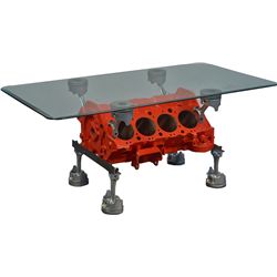 Big Block Chevy Engine Coffee Table