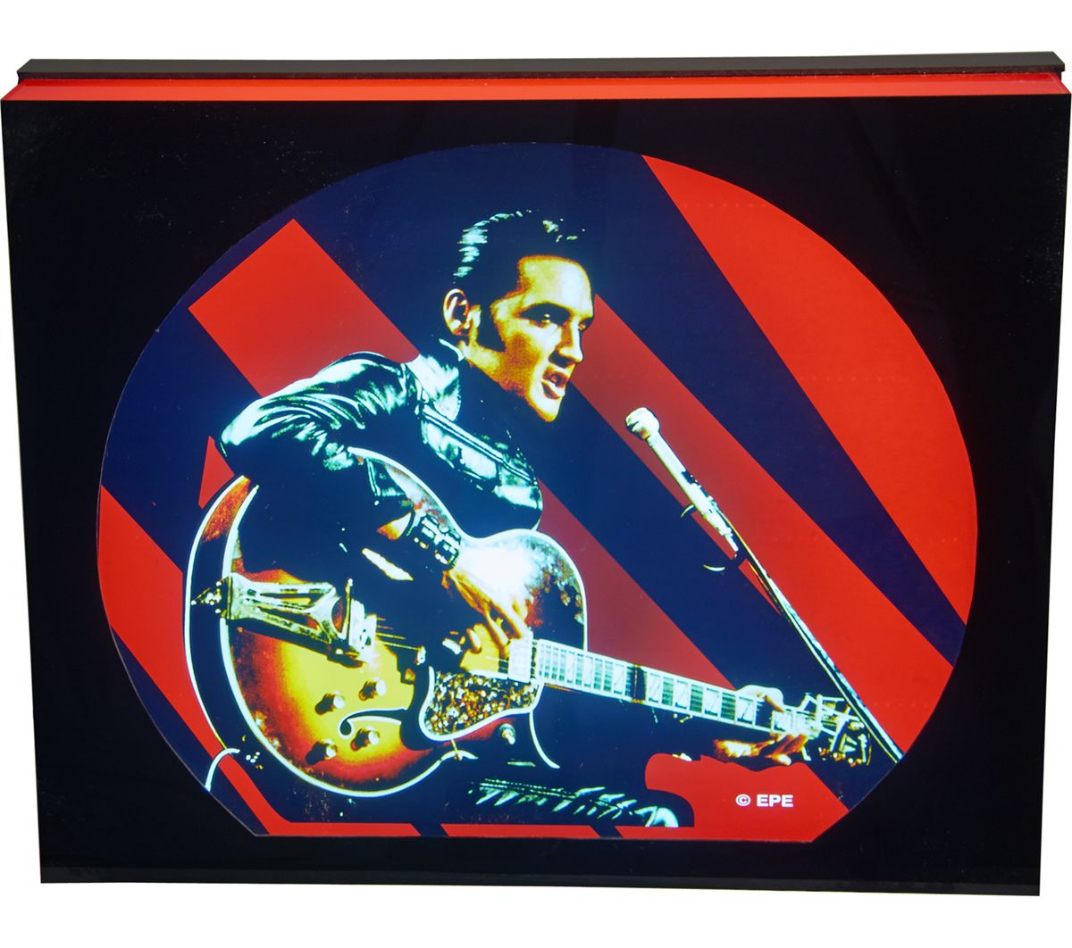 Elvis Presley Acrylic Light-Up Wall Mount Box Sign