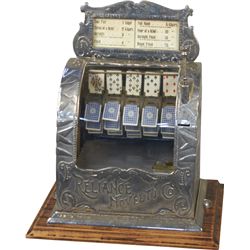 5 Cent Reliance Novelty Co. Cast-Iron Countertop Poker