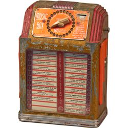 5 cent Buckley Music Systems, Metal Jukebox Wall Box
