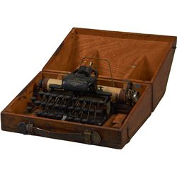 Antique Blickensderfer No. 5 Typewriter In Wood Case
