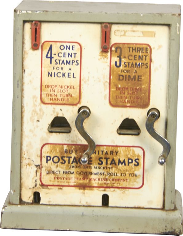 CoinOp Countertop Sanitary Postage Stamps Vending
