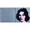 Image 1 : ANDY WARHOL (1928-1987) SILVER LIZ, 1963 signed twice and postdated "Andy Warhol Andy Warhol 1965...