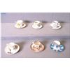 Image 1 : Six demi-tasse cups and saucers including Spode India tree, Royal Doulton etc.
