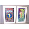 Image 1 : Two framed Bob Masse prints including Jethro Tull at Snug Harbour and Creed at the Desert Sky Pavili