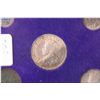 Image 2 : 1919 Decimal set including 50 cent, 25 cent, 10 cent, 5 cent and large penny