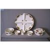 Image 1 : A selection of Royal Albert "Old Country Roses" including divided chip and dip tray, graduated ramek