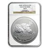 Image 1 : 2008 1 Kilo Silver Year of the Mouse Coin (SII) NGC MS-