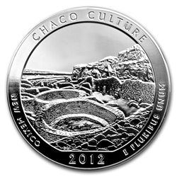 2012 5 oz Silver ATB - Chaco Culture National Park, NM