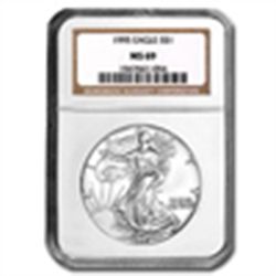1995 Silver American Eagle (NGC MS-69)