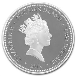 2013 1 oz Silver Niue $2 Giant Coconut Crab Coin in Box