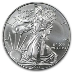 2011 (W) Silver Eagle - MS-70 PCGS - First Strike - WP