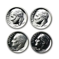 $5 Proof Roosevelt Dimes - 90% Silver 50-Coin Roll