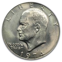 1974-D Eisenhower Dollar MS-65 - PCGS