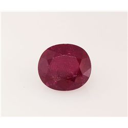 Loose Gemstone Faceted Ruby Corrundum