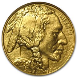 1 oz Gold Buffalo MS-69 PCGS/NGC (Random Year)