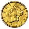 Image 1 : $1 Liberty Head Gold - Type 1 - (Heavily Damaged)