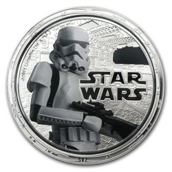 2011 Star Wars 1oz Silver PF-70 UCAM NGC - Stormtrooper