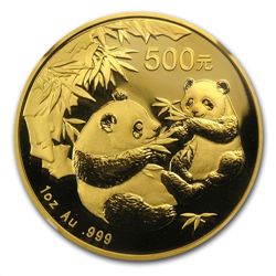 2006 1 oz Gold Chinese Panda MS-69 NGC