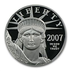 2007-W 1 oz Proof Platinum American Eagle PF-70 NGC