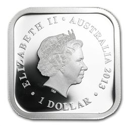 2013 1 oz Proof Silver Autumn - Australian Seasons