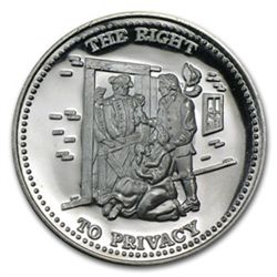 1 oz Johnson Matthey (Sealed-Right to Privacy) Silver R