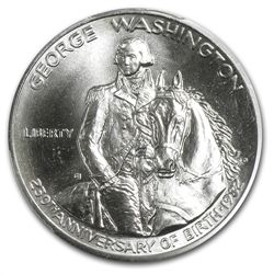 1982-D George Washington Half Dollar Silver Commem MS-6