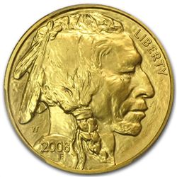 2008-W 1 oz Gold Buffalo MS-69 PCGS