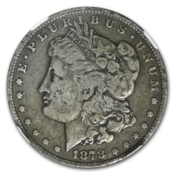 1878-S Morgan Dollar - F-15 NGC VAM-27 Long Nock Top-10