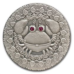 Belarus 2009 Oxidized Silver 20 Rubles Zodiac Signs - C