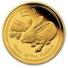 Image 1 : 2011 1/4 oz Proof Gold Lunar Year of the Rabbit (Series