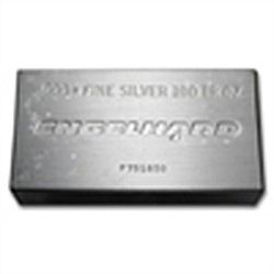 100 oz Engelhard Silver Bar (Struck - Original Plastic)