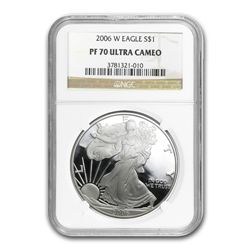 1 oz Proof Silver American Eagle PR-70 PCGS/NGC (Random