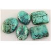 Image 1 : Natural Turquoise 120.73ctw Loose Small Gemstone Lot of