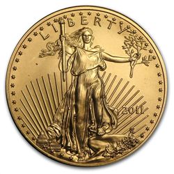 2011 1/2 oz Gold American Eagle - Brilliant Uncirculate