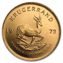 1972 1 oz Gold South African Krugerrand BU
