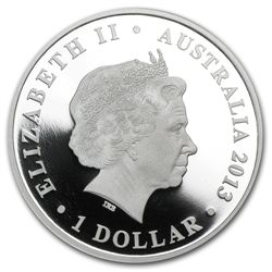 2013 The Land Down Under - Sydney Opera House 1 oz Silv