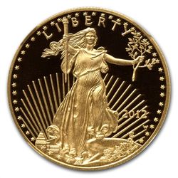 2012-W 1 oz Proof Gold American Eagle PF-70 NGC