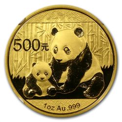 2012 1 oz Gold Chinese Panda MS-70 NGC